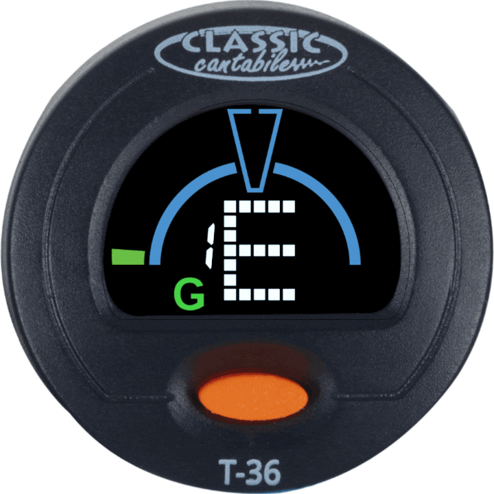 Classic Cantabile T-36 Mini-Multi-Color Clip Tuner